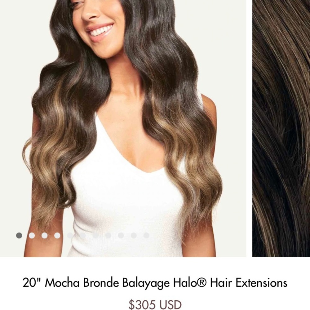 Luxy Halo hair extensions